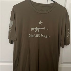 Mens T-Shirt, Olive Green